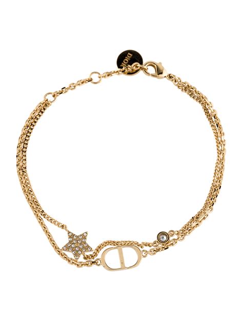 dior bracelet black and gold|genuine christian Dior bracelets.